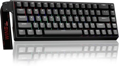 Aula Wireless Keyboard و Mouse Combo ، Win68 He Magnetic Switch Wired Mechanical Gaming Keyboard SC900 Pro Wireless Mouse in Saudi Arabia