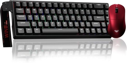 Aula Wireless Keyboard و Mouse Combo ، Win68 He Magnetic Switch Wired Mechanical Gaming Keyboard SC900 Pro Wireless Mouse in Saudi Arabia