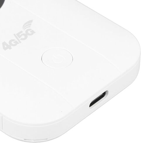 Portable 4G 5G Router, WiFi 300Mbps Mobile Hotspot with SIM Card Slot, Connect Up to 10 Devices for Traveling Business Trips in Saudi Arabia