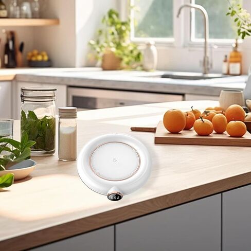 USB Cup أكثر دفئًا ، 10 واط 3 مستويات وسادة تسخين ذكية لحليب شاي القهوة ، مكب مكتب المنزل دفئًا مع مؤشر LED (أبيض) in Kuwait