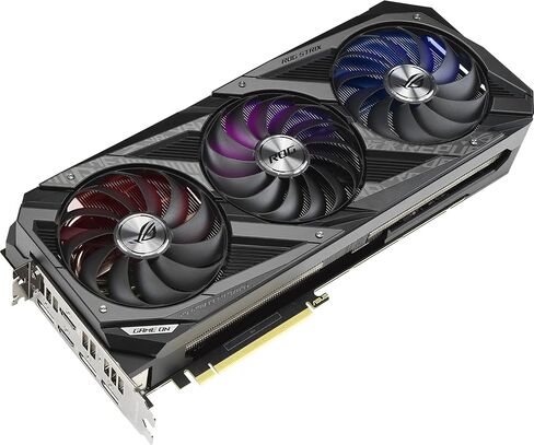 ASUS ROG Strix NVIDIA GEFORCE RTX 3070 V2 OC EDITION GAMESTACTS (PCIE 4.0 ، 8GB GDDR6 ، LHR ، HDMI 2.1 ، DisplayPort 1.4a ، Axial-Tech Fan Design ، 2.9-Slot ، Super Alloy Power II ، GPU Tweak II) in Saudi Arabia