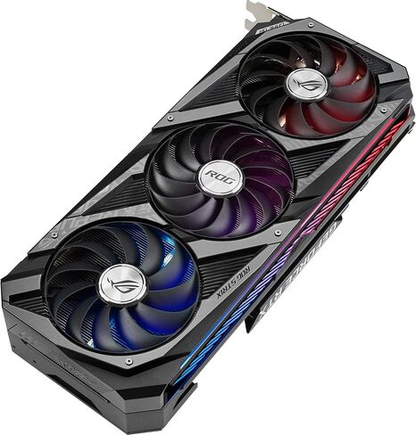 ASUS ROG Strix NVIDIA GEFORCE RTX 3070 V2 OC EDITION GAMESTACTS (PCIE 4.0 ، 8GB GDDR6 ، LHR ، HDMI 2.1 ، DisplayPort 1.4a ، Axial-Tech Fan Design ، 2.9-Slot ، Super Alloy Power II ، GPU Tweak II) in Saudi Arabia