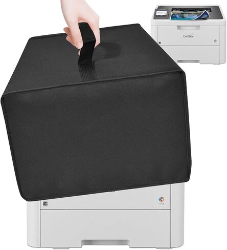 غطاء الغبار متوافق مع Brother HL-L3280CDW طابعة ألوان رقمية مضغوطة ، حالة غلاف الغبار المضاد للماء الثقيلة-18.5 × 17.7 × 11.4in (رمادي فضية) in Kuwait