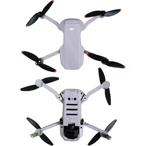 Glossy Glitter Skin Compatible with DJI Mini 4K - Solid Lavender - Premium 3M Vinyl Protective Wrap Decal Cover - Easy to Apply | Crafted in The USA by MightySkins in Kuwait