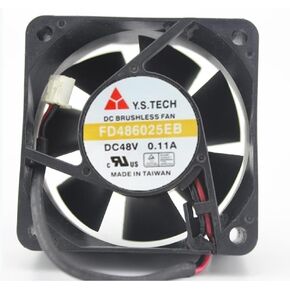 FD486025EB 60X60X25MM 48V 0.11A Y.S.TECH 6CM 2-WARE مروحة التبريد in Kuwait