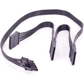 SATA Peripheral 4 pin PCIe 8Pin to 6+2Pin CPU 4+4 Pin ATX 24Pin for V1300 V1200 V1000 V850 Platinum Series(SATA Right Angle) in Saudi Arabia