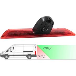 كاميرا Brake Light Backup Double Lens متوافقة مع Vans Transit Vans 2014-2018 in Kuwait