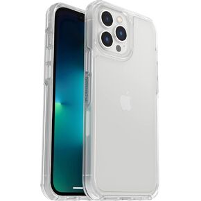 Otterbox iPhone 13 Pro (فقط فقط) سلسلة التماثل - سفن وحدة واحدة في polybag ، مثالية لعملاء الأعمال - الأسود ، الشحن الأسود ، الشحن اللاسلكي المتوافق ، حماية الكاميرا والشاشة المرفوعة in Kuwait