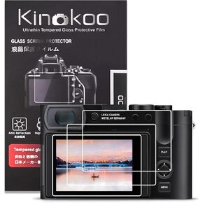 طبقة من الزجاج المقسى من kinokoo لواقي شاشة Leica Crystal Clear Film خالية من الفقاعات/مضادة للخدش (عبوتان) (M11) in Kuwait