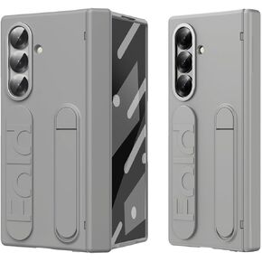 متوافق مع Samsung Galaxy Z Fold 7 CASE مع واقي شاشة مدمج الحامل ، حالة الواقية المفصلية حقيبة هاتفية وقائية مقاومة للصدمات متوافقة مع Galaxy Z Fold 7 (Clear) in Kuwait