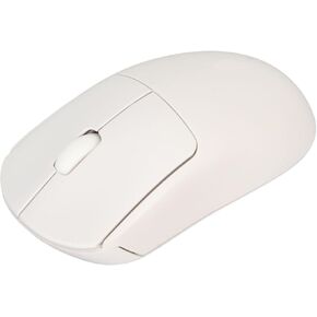 Zunate Gaming Mouse 1200DPI ، SENSE Mechanical Click ، ​​قبضة مريحة ، عجلة التمرير ، مزود طاقة البطارية ، مناسب للكمبيوتر المحمول ، كمبيوتر سطح المكتب (أبيض) in Kuwait