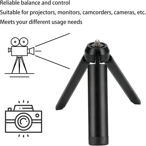 BJ-150A TRUPOD MINI قابلة للتمديد ، حامل ثلاثي القوائم محمولة كاميرا خفيفة الوزن مع 1/4 بوصة المسمار ، مدونة مدونة سيلفي ، حامل الطاولة للهواتف الذكية/الكاميرات in Kuwait