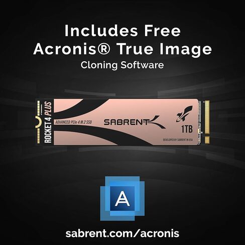 SABRENT 1TB Rocket 4 Plus NVMe 4.0 Gen4 PCIe M.2 Internal SSD Extreme Performance Solid State Drive (Latest Version) (SB-RKT4P-1TB) (Renewed) in Saudi Arabia