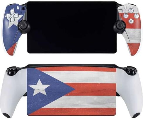 Skinit Decal Gaming Skin Compatible with PlayStation Portal Remote Player - Mexico Flag Design in Saudi Arabia