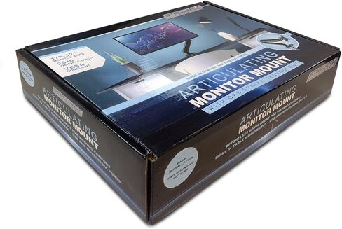 Dual Spring LCD Monitor Arms with USB and Multimedia Ports for: HP 24mh FHD Monitor - Computer Monitor with 23.8-Inch IPS Display (1080p) (1D0J9AA#ABA) in Kuwait