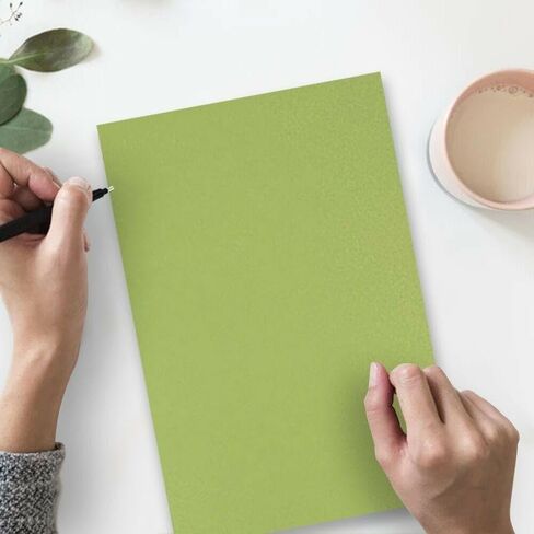 LUXPaper 8.5" x 14" Paper | Legal Size | Avocado Green | 70lb. Text | 50 Qty in Saudi Arabia