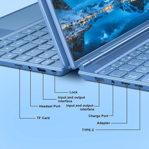 14 "كمبيوتر محمول 8 جيجا بايت رام سيليرون N5095 (حتى 2.9 جيجا هرتز) 256 جيجا بايت دعم SSD 1 تيرابايت توسيع 4 كوور مع مروحة التبريد 1920 * 1200 2K FHD شاشة مزدوجة 5GWIFI BT4.2 للأعمال التجارية والطلاب الأزرق in Saudi Arabia