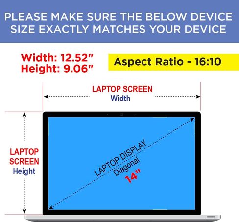 Anti Glare Matte Screen Protector Compatible with Lenovo Yoga 9i 14 inch 2 in 1 Laptop 2022 2 Pack in Saudi Arabia