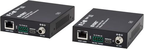 Tripp Lite 4-Port USB Extender Over Ethernet Kit, HDBaseT-USB3 Over Cat6a, 5 Gbps USB-A 3.2 Gen 1, Up to 328 Feet / 100 Meters, Power Over Cable, RS-232, TAA Compliant, 1-Year Warranty (BHDBT3-USB) in Saudi Arabia