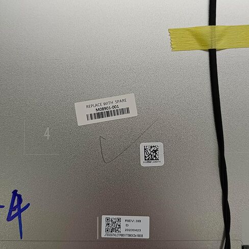 M08901-001 Replacement Laptop LCD Back Cover Top Case Rear Lid with Antenna for HP Pavilion 15-EH0113AU 15-EG0103TX Pavilion 15-EH1010NR 15-EG2053CL 15-EG0508TU 15-EH0115AU 15-EG2055CL Silver in Saudi Arabia