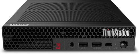 Lenovo ThinkStation P3 Tiny Workstation Mini Desktop (Intel i5-13500, Intel UHD 770 Shared, 32GB DDR5, 256GB PCIe SSD, WiFi 6E, Bluetooth 5.3, 230W PSU, RJ-45, Win 11 Pro) w/DKZ USB Port Expander in Saudi Arabia