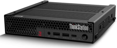 Lenovo ThinkStation P3 Tiny Workstation Mini Desktop (Intel i5-13500, Intel UHD 770 Shared, 32GB DDR5, 256GB PCIe SSD, WiFi 6E, Bluetooth 5.3, 230W PSU, RJ-45, Win 11 Pro) w/DKZ USB Port Expander in Saudi Arabia