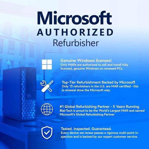 Dell Optiplex 3070 Mini PC | Windows 11 Pro | Intel i5-9500 | 8GB RAM + 250GB SSD | 5G WiFi + BT | Keyboard + Mouse | Micro Desktop Computer (Renewed) in Saudi Arabia