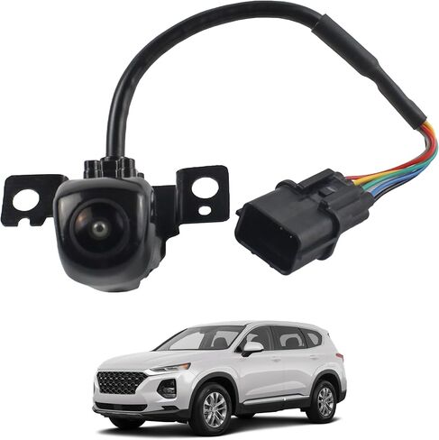 Rear View Backup Camera Parking Aid Camera Compatible with 2017-2019 Hyundai Santa Fe Replaces 95760-B8650 95760B8650 95760-B8640 95760B8640 95760-B8641 95760B8641 in Saudi Arabia