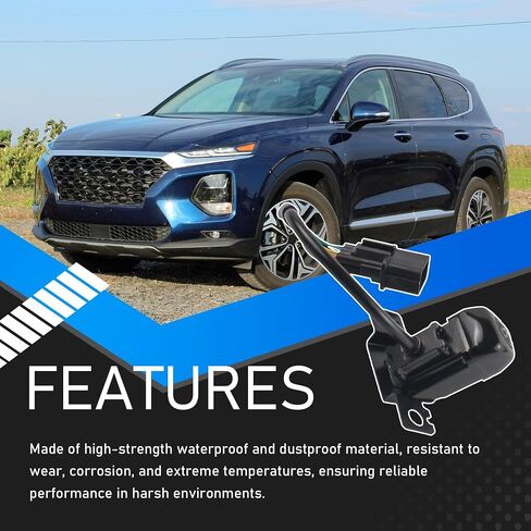 Rear View Backup Camera Parking Aid Camera Compatible with 2017-2019 Hyundai Santa Fe Replaces 95760-B8650 95760B8650 95760-B8640 95760B8640 95760-B8641 95760B8641 in Saudi Arabia