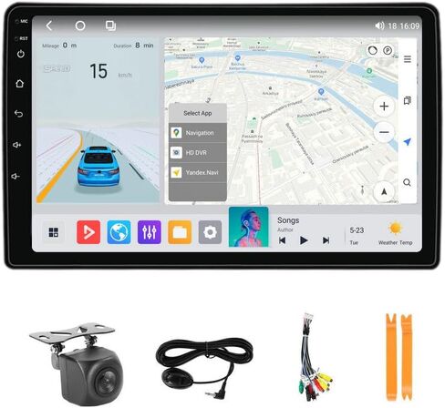 Radio for Honda Pilot 2003-2005 Car Stereo Upgrade Kit ، 8-Core 2+32 GB Android 13 9 " in Kuwait