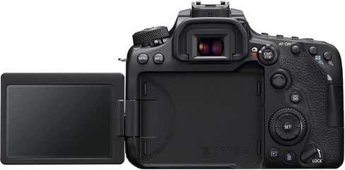 Canon EOS 90D DSLR Camera with EF-S 18-55mm f/3.5-5.6 is STM Lens + 2pc 128 GB Memory + Canon DM-E100 Microphone + LED Light + More (27pc Bundle) (Renewed) in Saudi Arabia