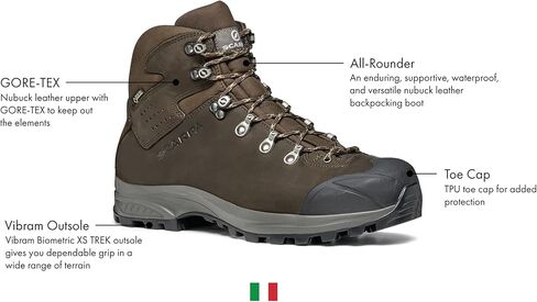 SCARPA Men's Kailash Plus GTX Waterproof Gore-Tex Leather Hiking Boots in Saudi Arabia
