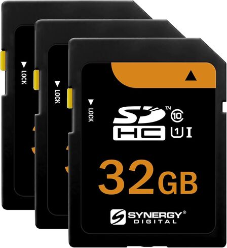 Synergy Digital 32GB ، SDHC UHS -I CAMARY CAMERATE CARMER ، متوافقة مع الكاميرا الرقمية Vivicam T027 - الفئة 10 ، U1 ، 100 ميجابايت/ثانية ، 300 سلسلة in Saudi Arabia