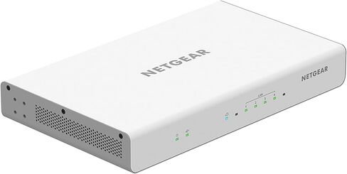 NetGear Insight Managed VPN Business Router (BR200)-VPN Secure Secure | تصل إلى 256 VLAN | يدعم OpenVPN و IPSEC | شبكة جدار الحماية الشبكة | 4 × 1G منافذ Ethernet (متجددة) in Saudi Arabia