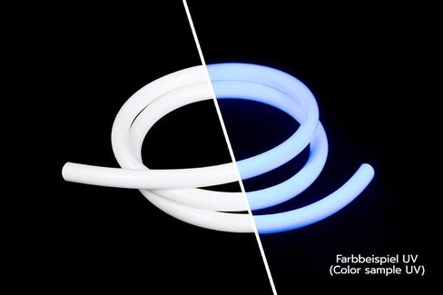 Alphacool Tubing AlphaTube HF 13/10 (3/8" ID) - UV White 1m (3.3ft) Retailbox (17533) in Saudi Arabia