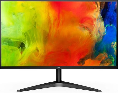 AOC 24B1H 23.6in Full HD 1920x1080 Monitor, 3-Sided Frameless, VA, HDMI/VGA, Flicker-Free (Renewed) in Saudi Arabia