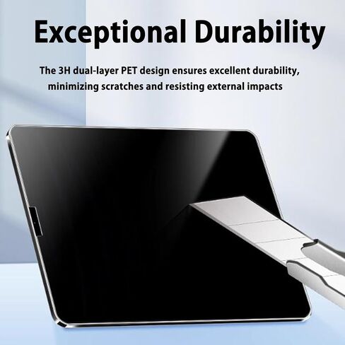 واقي شاشة الخصوصية 360 ° لـ Lenovo Xiaoxin Pad Pro 12.7 بوصة (2025) TB-373FU TB-375FC ، شاشة PET للاضطراب المضاد للخلفي المضاد للخلفي [لا الزجاج] in Kuwait