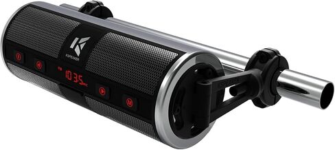 Motorcycle Speakers Bluetooth Waterproof Radio Audio System Built-in Amplifier, Great for ATV, Scooter Bike,12 Volt Vehicle,3 Inch Metal Mp3 Player, K2ch in Saudi Arabia