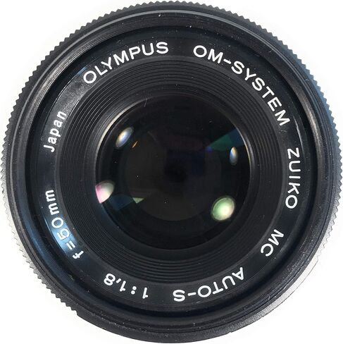 Olympus Zuiko MC Auto-S 50mm F/1.8 Manual Focus OM-Mount Standard Lens (متجدد) in Saudi Arabia