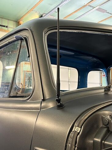 AntennaMastsRus - Marine Black AM-FM Rubber Ducky 15 Inch Antenna Kit - for ATV, Boat, Camper, Go Kart, Motorhome, Pontoon, RV, Sailboat, Tractor, Trailer, UTV, Yacht in Kuwait