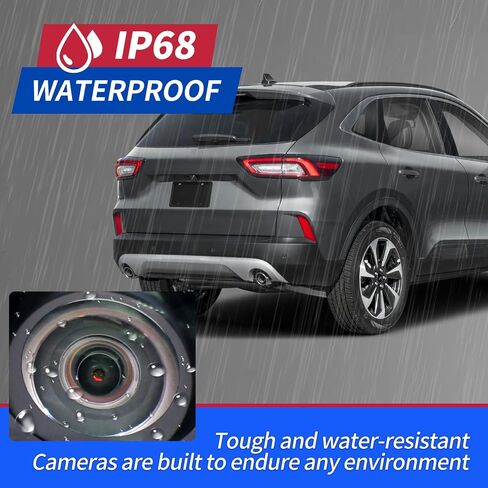 Backup Camera Compatible with 2014 2015 2016 Ford Escape S SE Plus Trend Titanium Reverse Safety Reversing Parking Camera GJ5T-19G490-AD GJ5T19G490AB EJ5Z-19G490-A 590-419 in Saudi Arabia