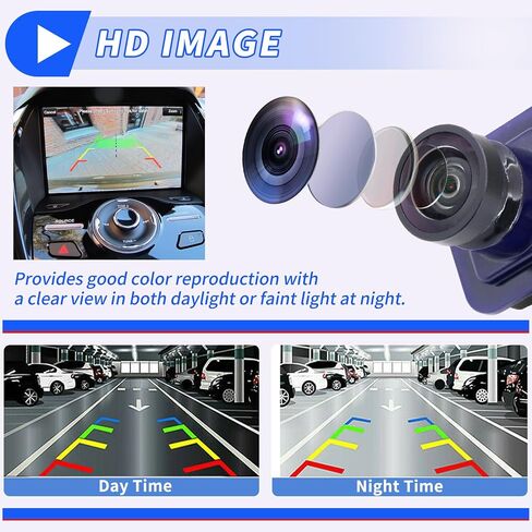 Backup Camera Compatible with 2014 2015 2016 Ford Escape S SE Plus Trend Titanium Reverse Safety Reversing Parking Camera GJ5T-19G490-AD GJ5T19G490AB EJ5Z-19G490-A 590-419 in Saudi Arabia