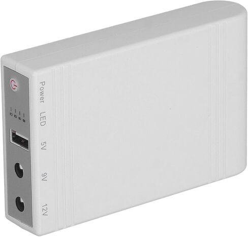 Uninterruptible Power Supply Mini UPS 10400mAh USB 5V DC 9V 12V Output DC 5V Input for Camera Router in Saudi Arabia