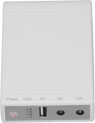 Uninterruptible Power Supply Mini UPS 10400mAh USB 5V DC 9V 12V Output DC 5V Input for Camera Router in Saudi Arabia