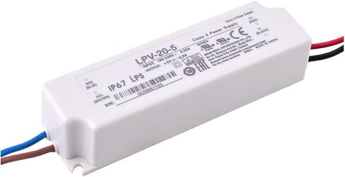 LPV-20-5 5V 3A 15W IP67 LED برنامج LED للإضاءة والأجهزة الكهربائية in Saudi Arabia