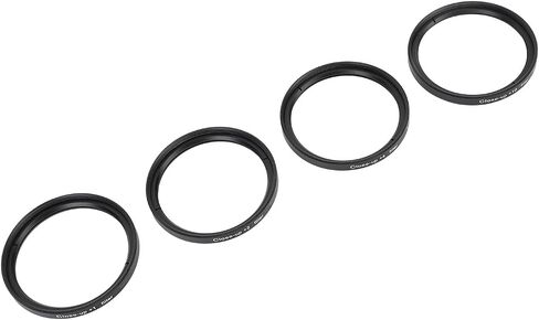 Yunir Close Up Macro Lens Filter Kit with +1, +2, +4, +10 Lenses for Photography, Optical Glass Filters, Double Threaded Construction, Protective Pouch Included for Various Subjects (72mm) in Saudi Arabia
