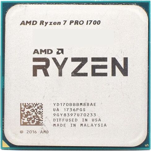 A R 7 Pro 1700 R7 Pro 1700 3.0GHz 8-Core 16 Thread Prosseor CPU 65W YD170BBBM88AE Socket AM4 in Saudi Arabia