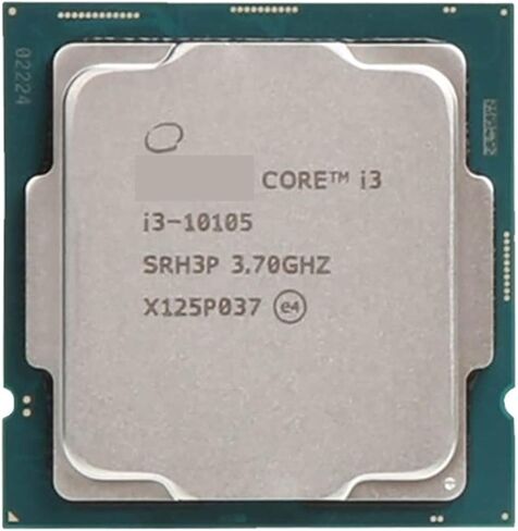 Baru C I3 10105 3.7 جيجا هرتز رباعي النواة CPU Delapan Ulir L2 = 1M L3 = 6M 65W LGA 1200 TANPA KIPAS in Saudi Arabia