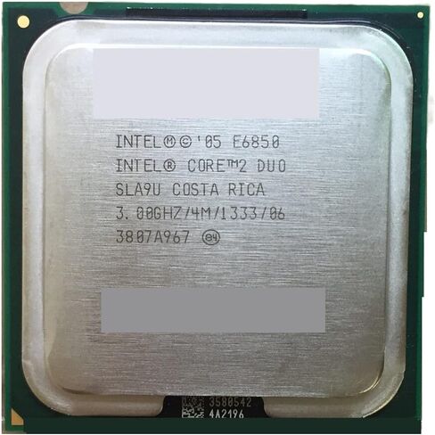 C 2 Duo E6850 CPU CPU 3.0GHz 4MB/1333 MHz Processor LGA 775 in Saudi Arabia
