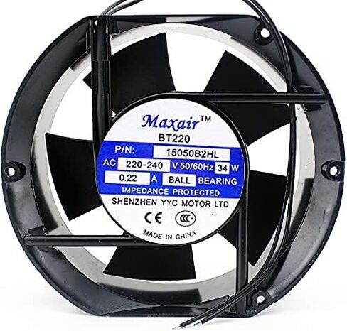 15050B2HL Maxair/BT220 220V 0.22A 34W 17251 AC Cooling Fan in Saudi Arabia